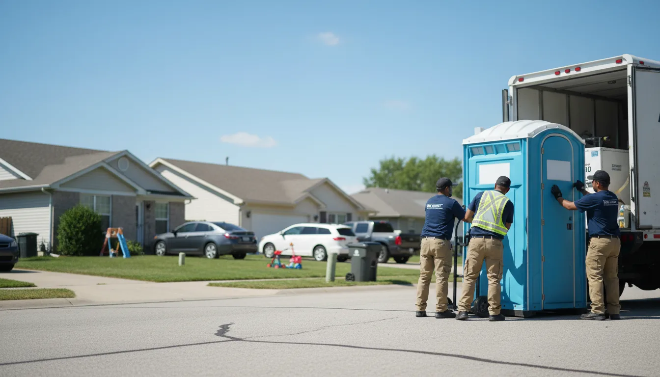 Standard Porta Potty Rentals in Fort Smith, AR near me